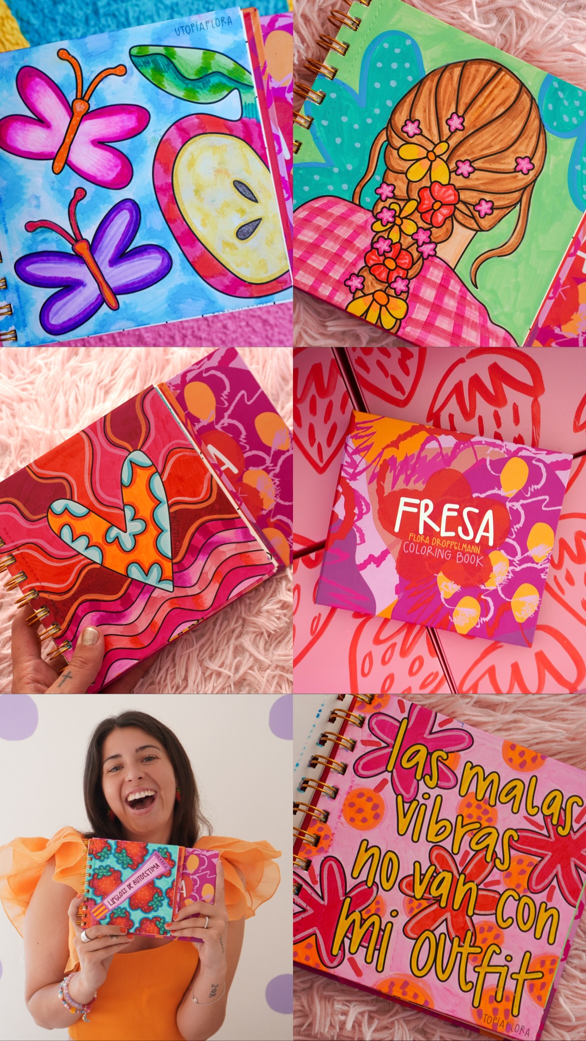 utopiaflora Facebook ad: Coloring Books