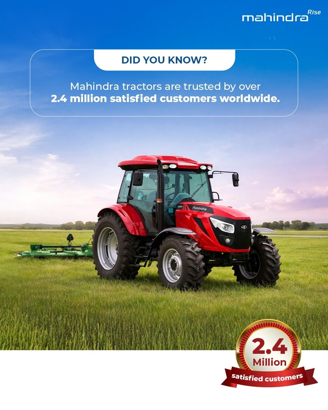 Mahindra Farm Equipment Facebook ad: Home - Mahindra Farm Equipment