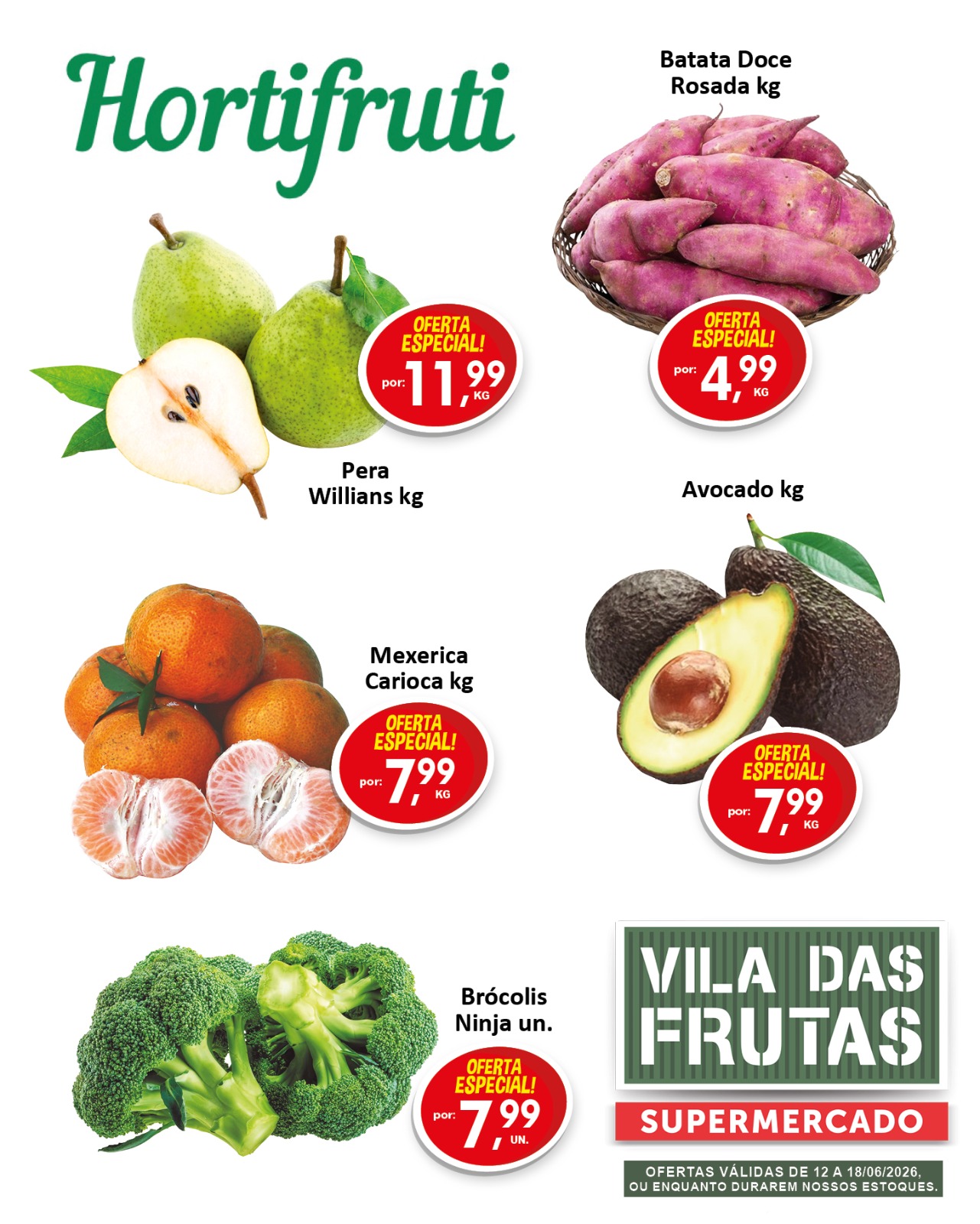 Vila Das Frutas Facebook ad: OFERTAS DA SEMANA NO VILA DAS FRUTAS!