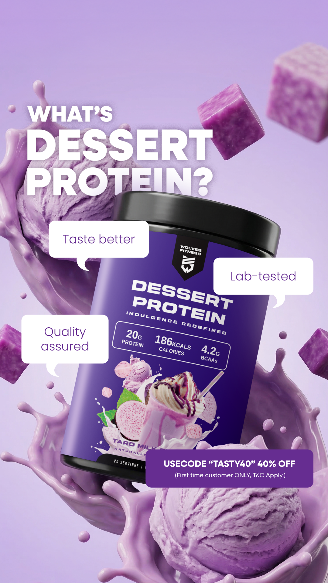 Wolves Fitness Facebook ad