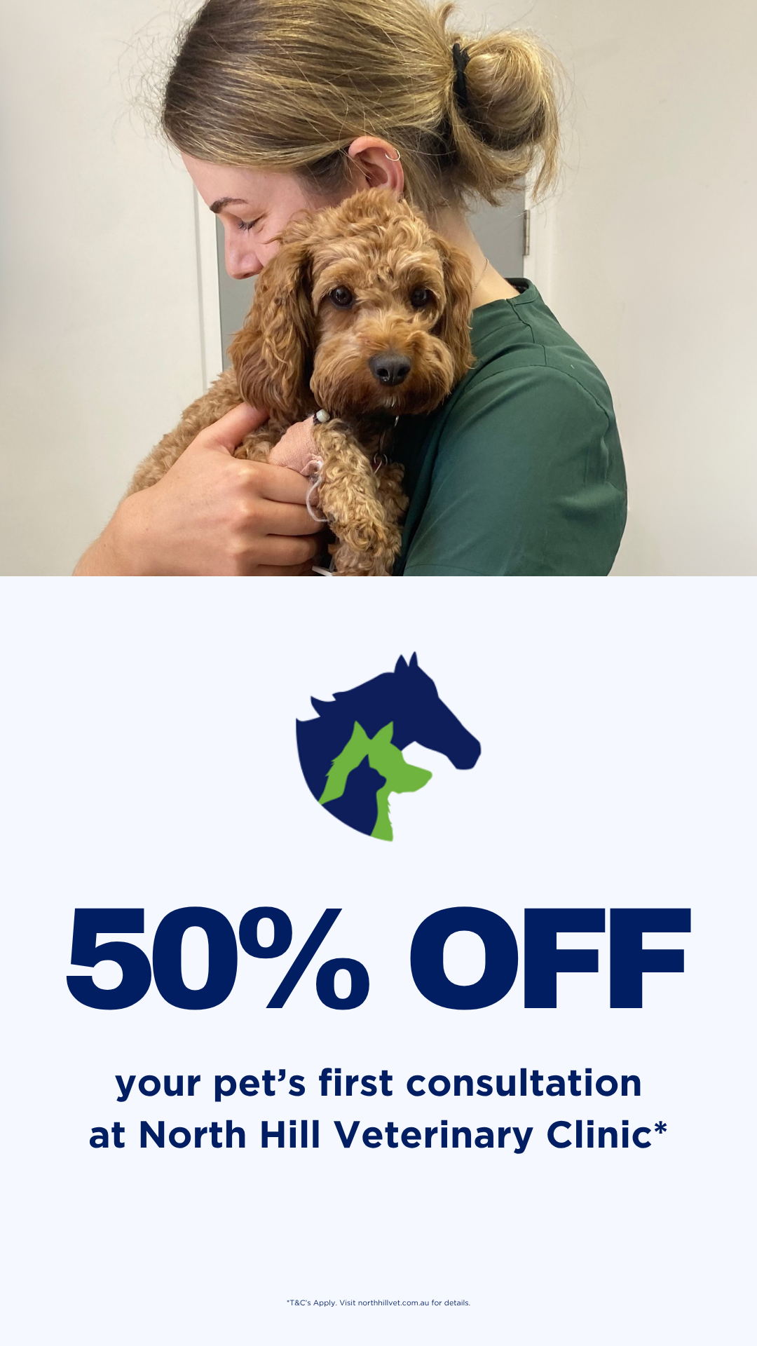 North Hill Vet Clinic Facebook ad