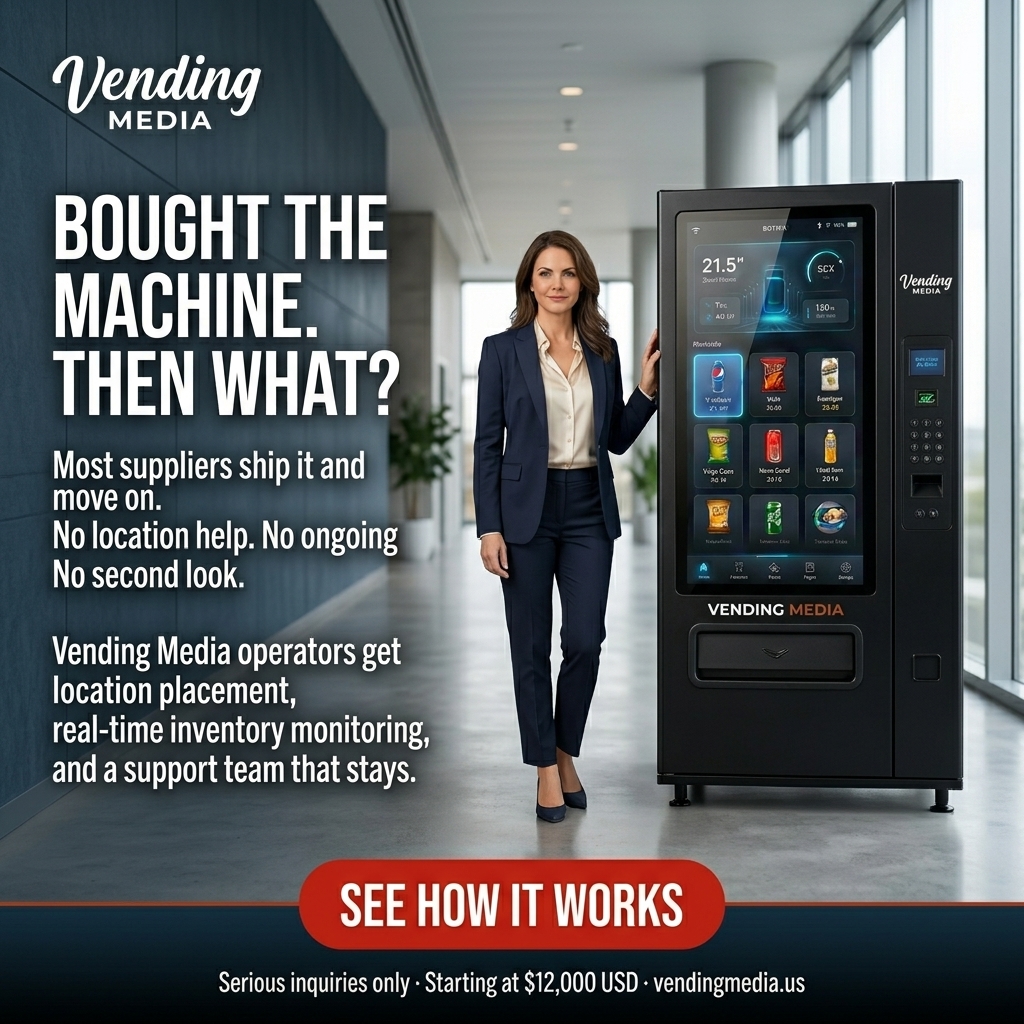 Vending Media Inc Facebook ad