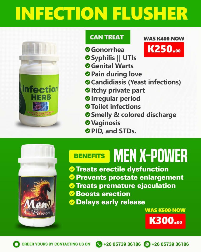 Healing Roots Herbals Facebook ad: � LIMITED OFFER � Infection Herb ONLY K250…