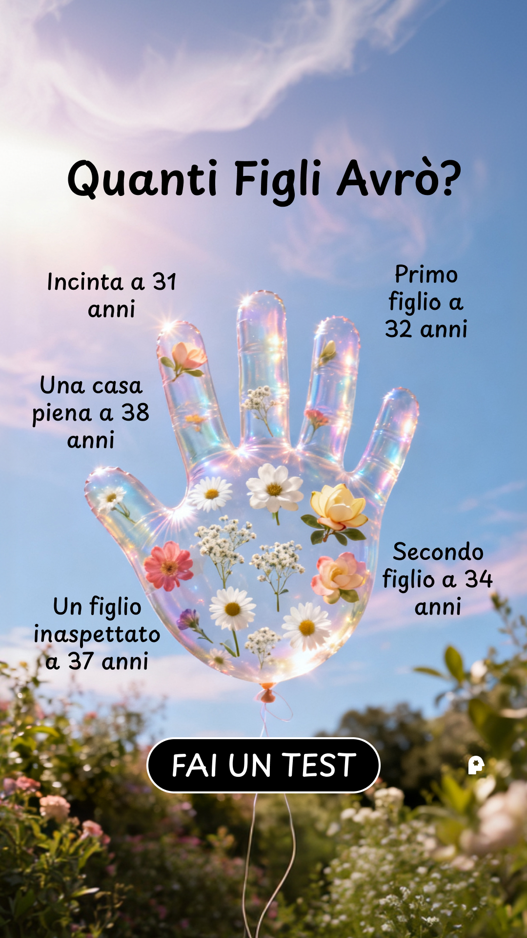 Nebula: Palm Reading Facebook ad