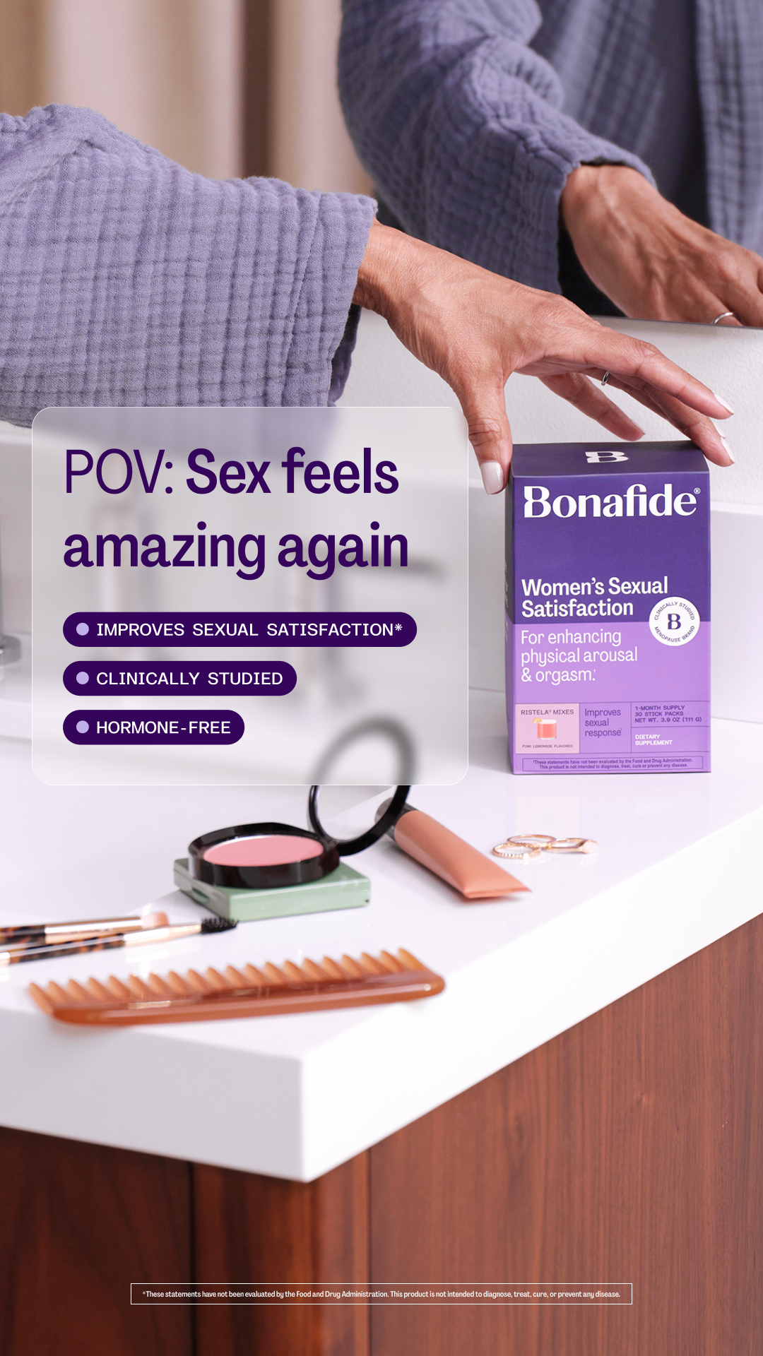 Bonafide Facebook ad: Use Code NEW20 for 20% Off