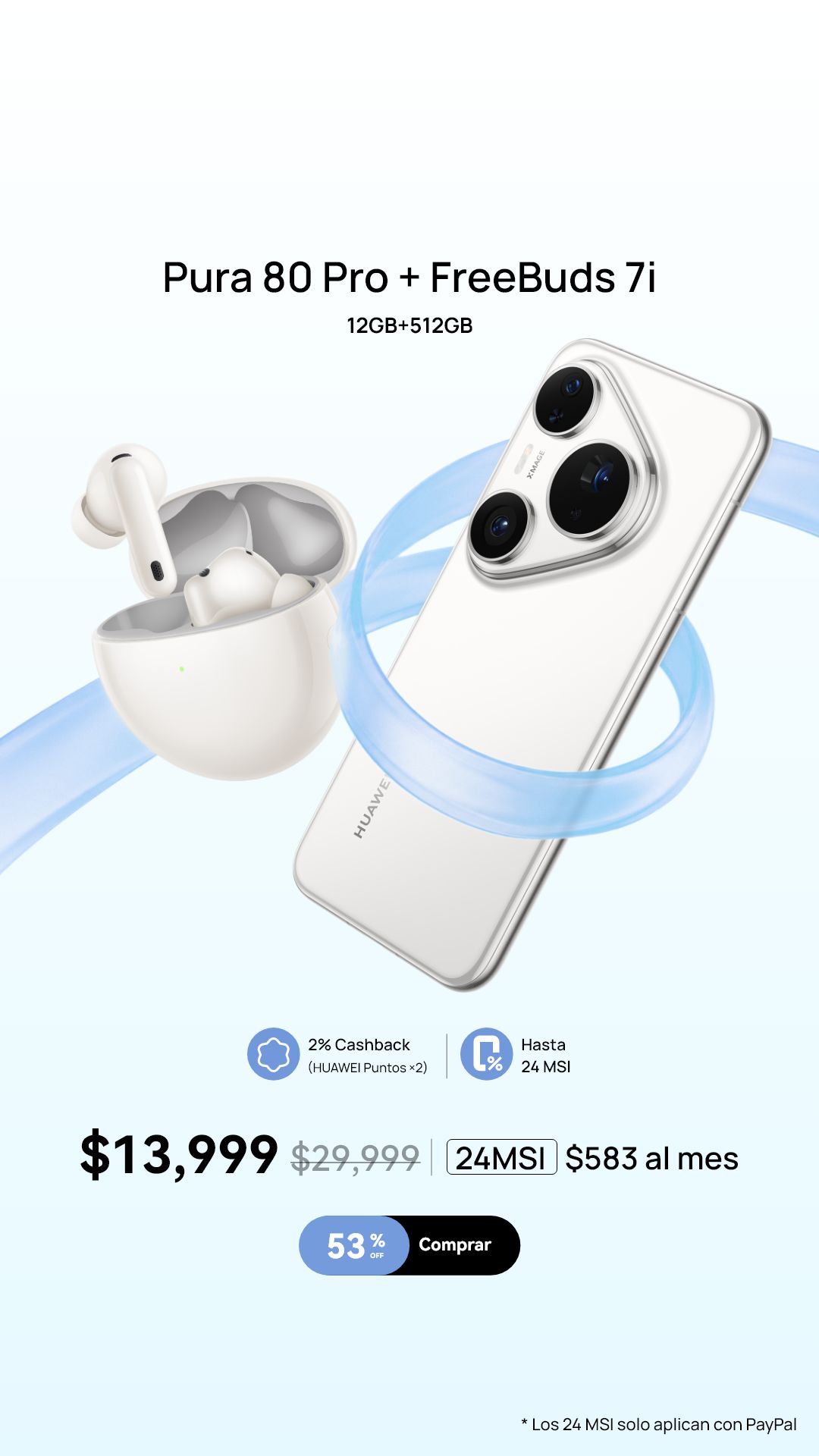 Huawei Mobile Facebook ad