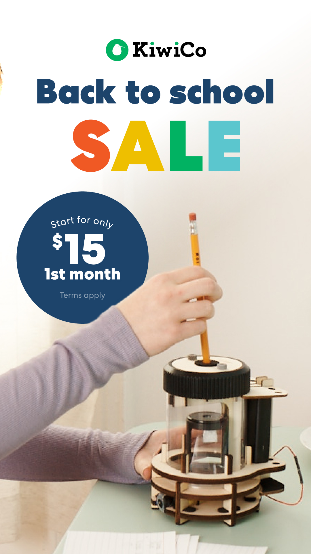 KiwiCo Facebook ad