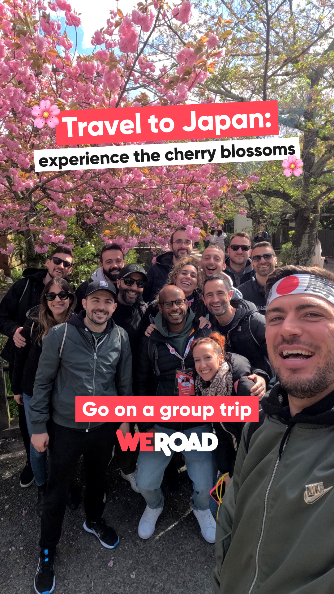 WeRoad Travel Facebook ad