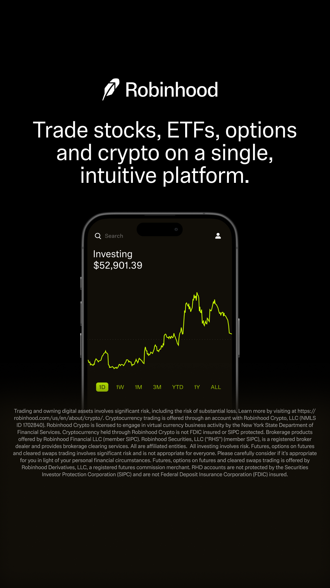 Robinhood Facebook ad