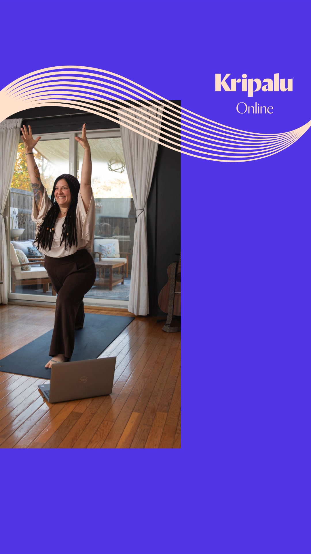 Kripalu Center for Yoga & Health Facebook ad: A Year of Yoga & Meditation