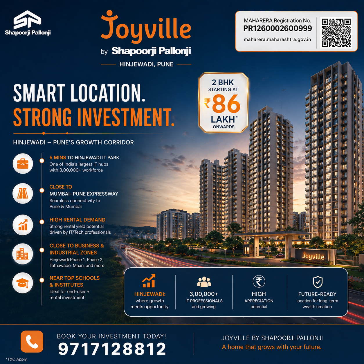 Shapoorji' Project's Facebook ad
