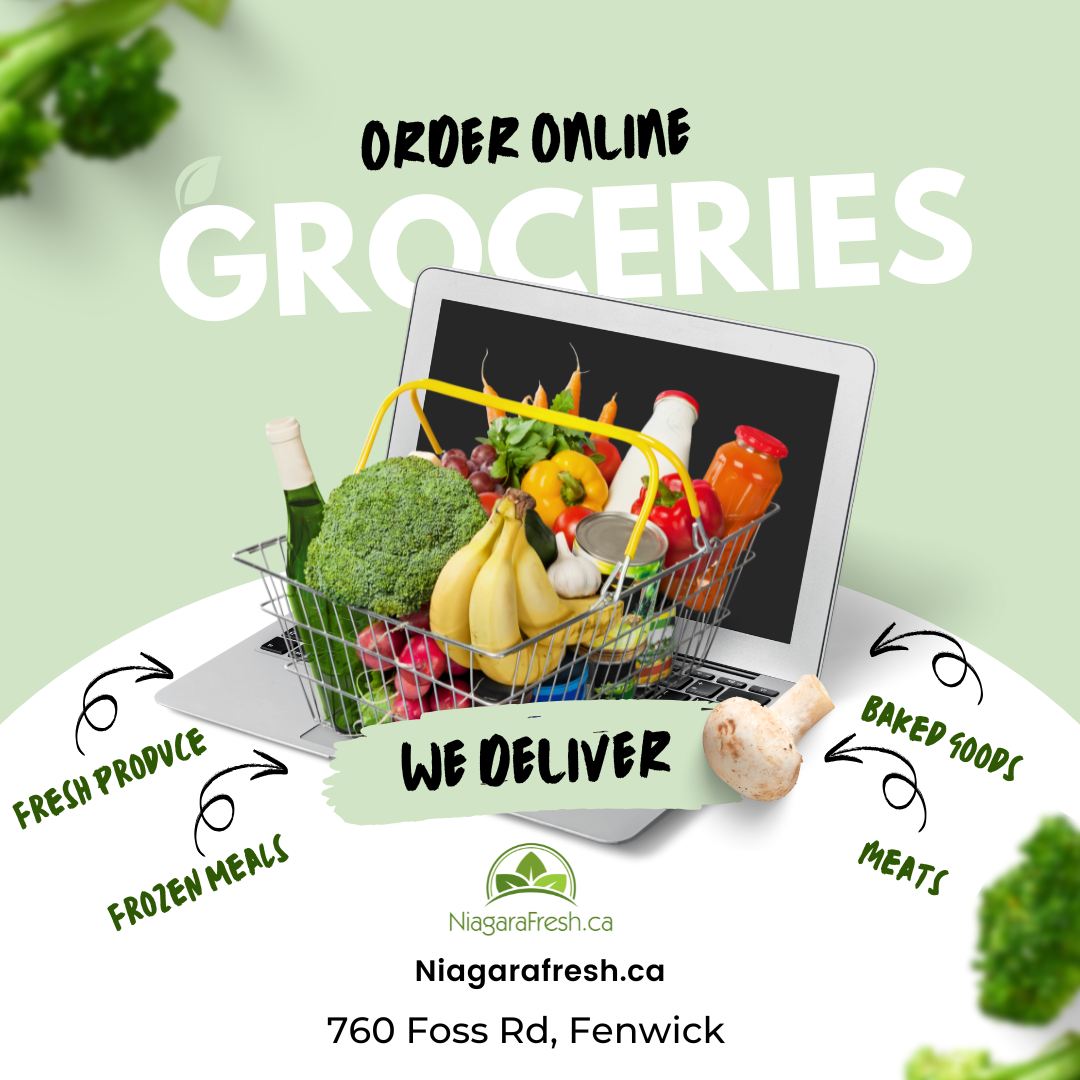 Niagara Fresh Market Facebook ad: Fresh. Local. Delivered!