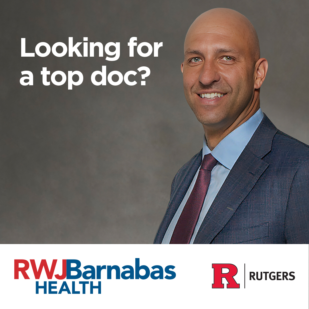 RWJBarnabas Health Facebook ad: As NJ's most comprehensive academic health care team…