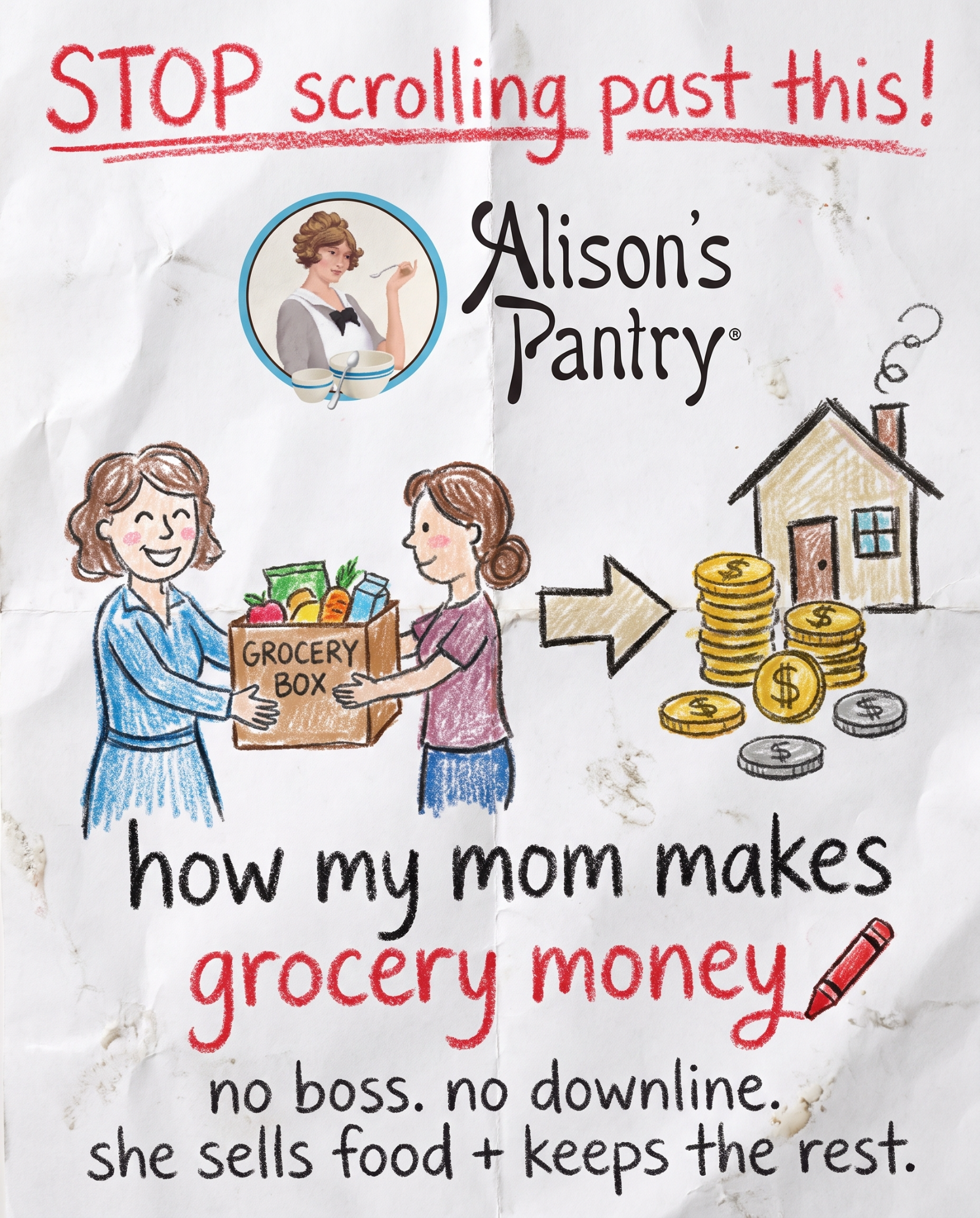 Alison's Pantry Facebook ad