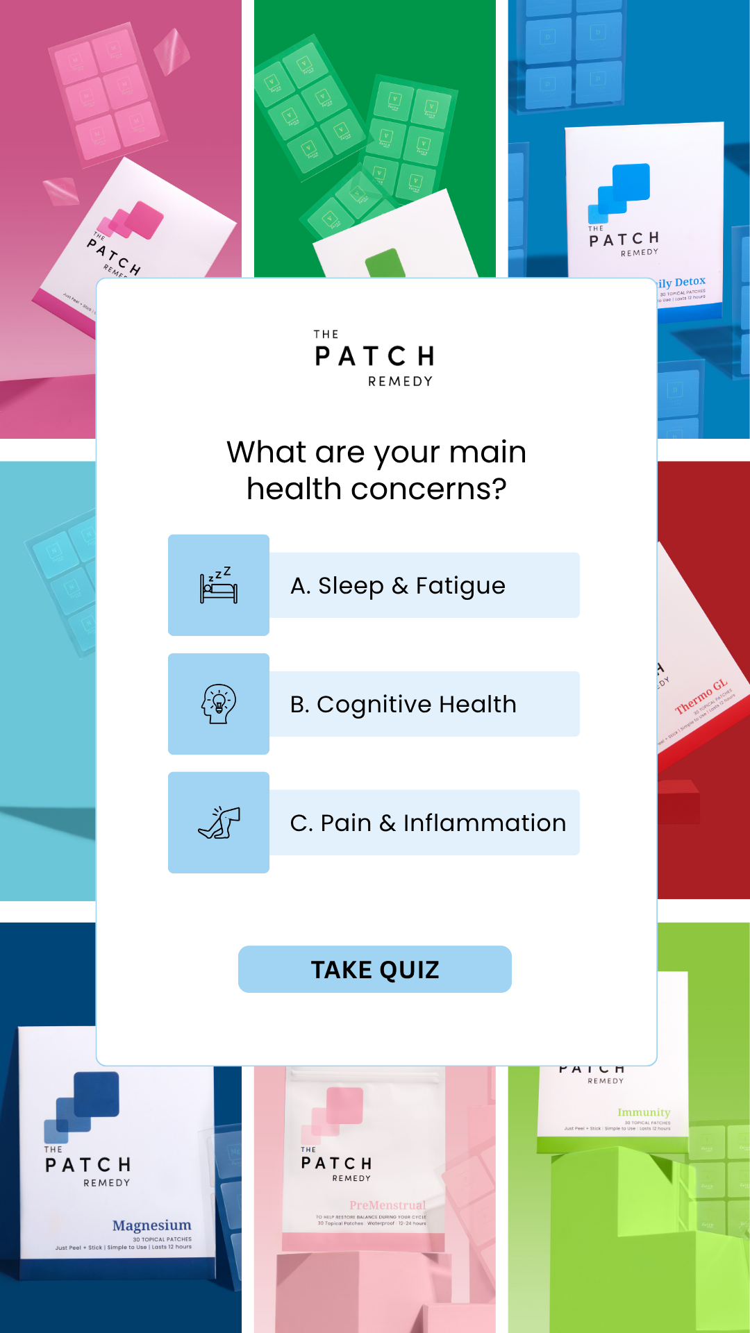 The Patch Remedy Facebook ad