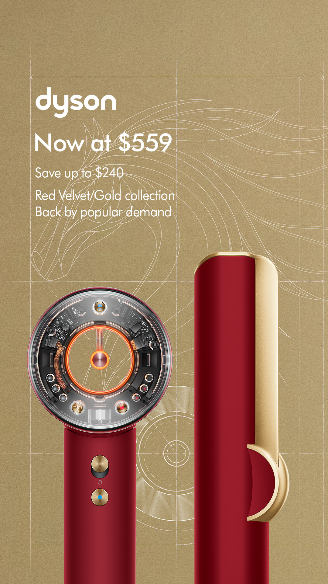 Dyson Facebook ad from Jan 23, 2026