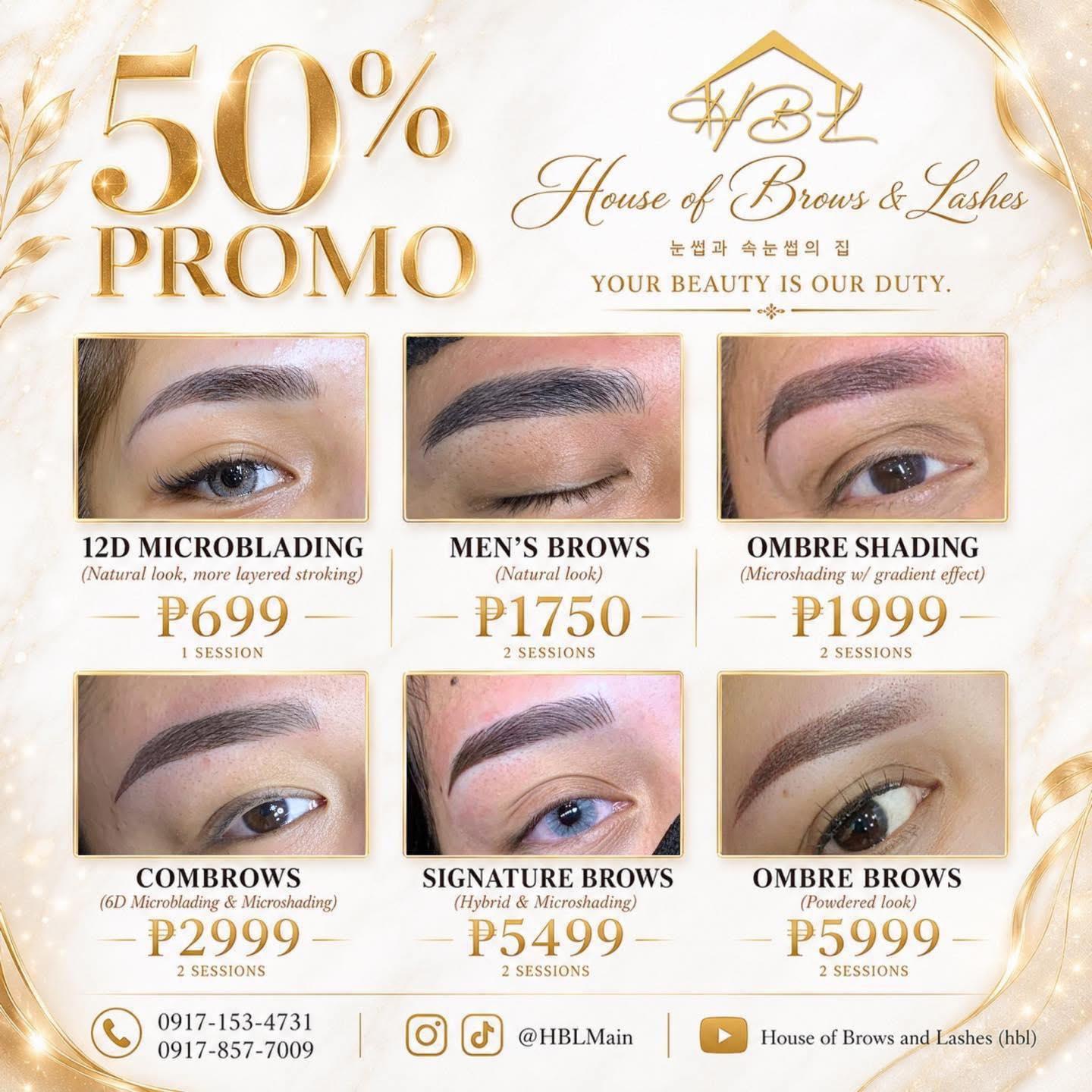House of Brows & Lashes - Lipa, Batangas Facebook ad