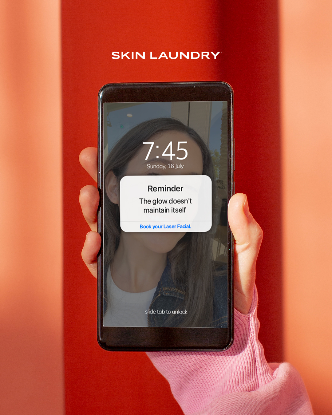 Skin Laundry Facebook ad
