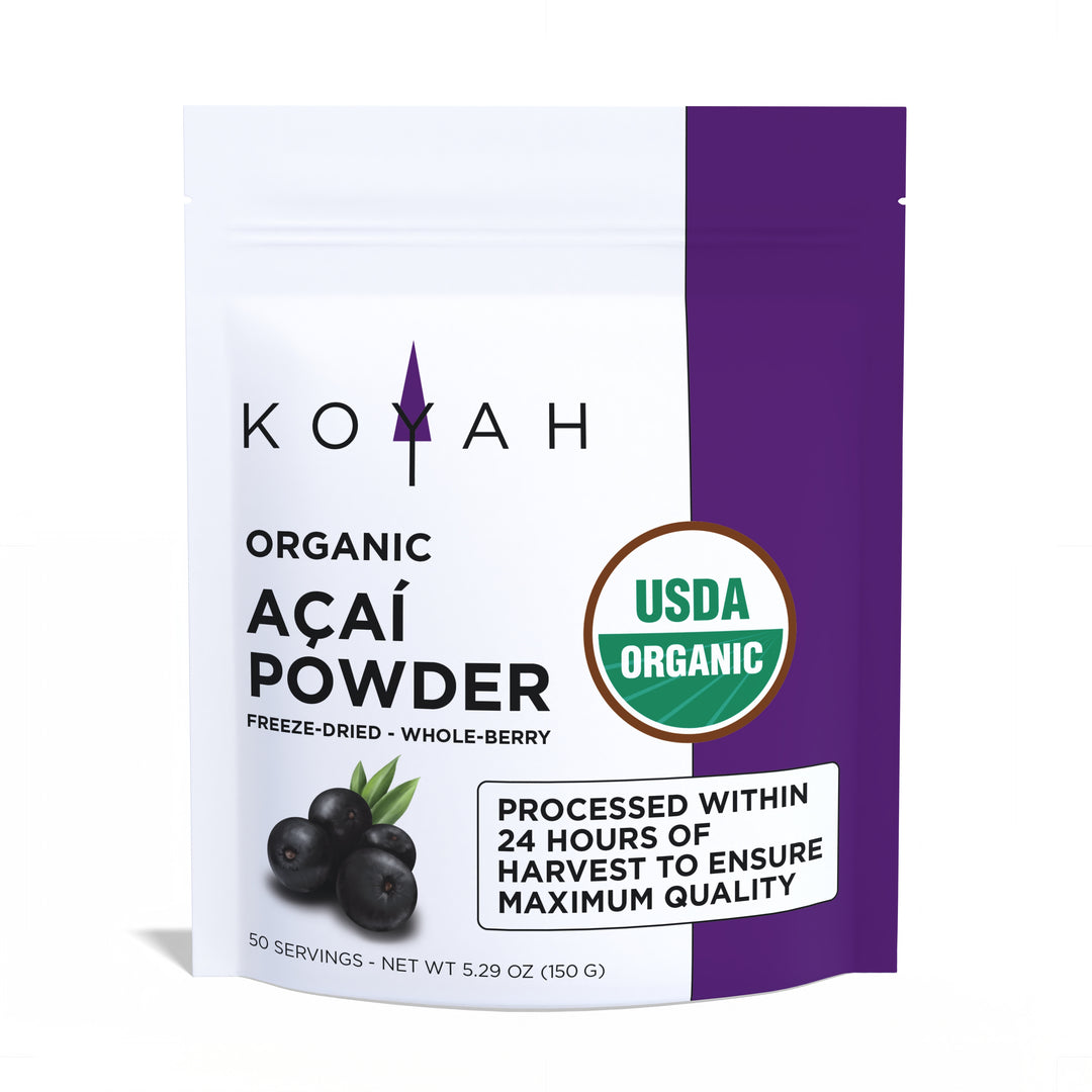 KOYAH Facebook ad: The least processed supplements on earth!