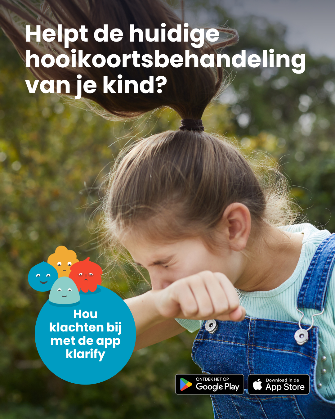 Alles over allergie Facebook ad: Pollen- en allergie-app klarify