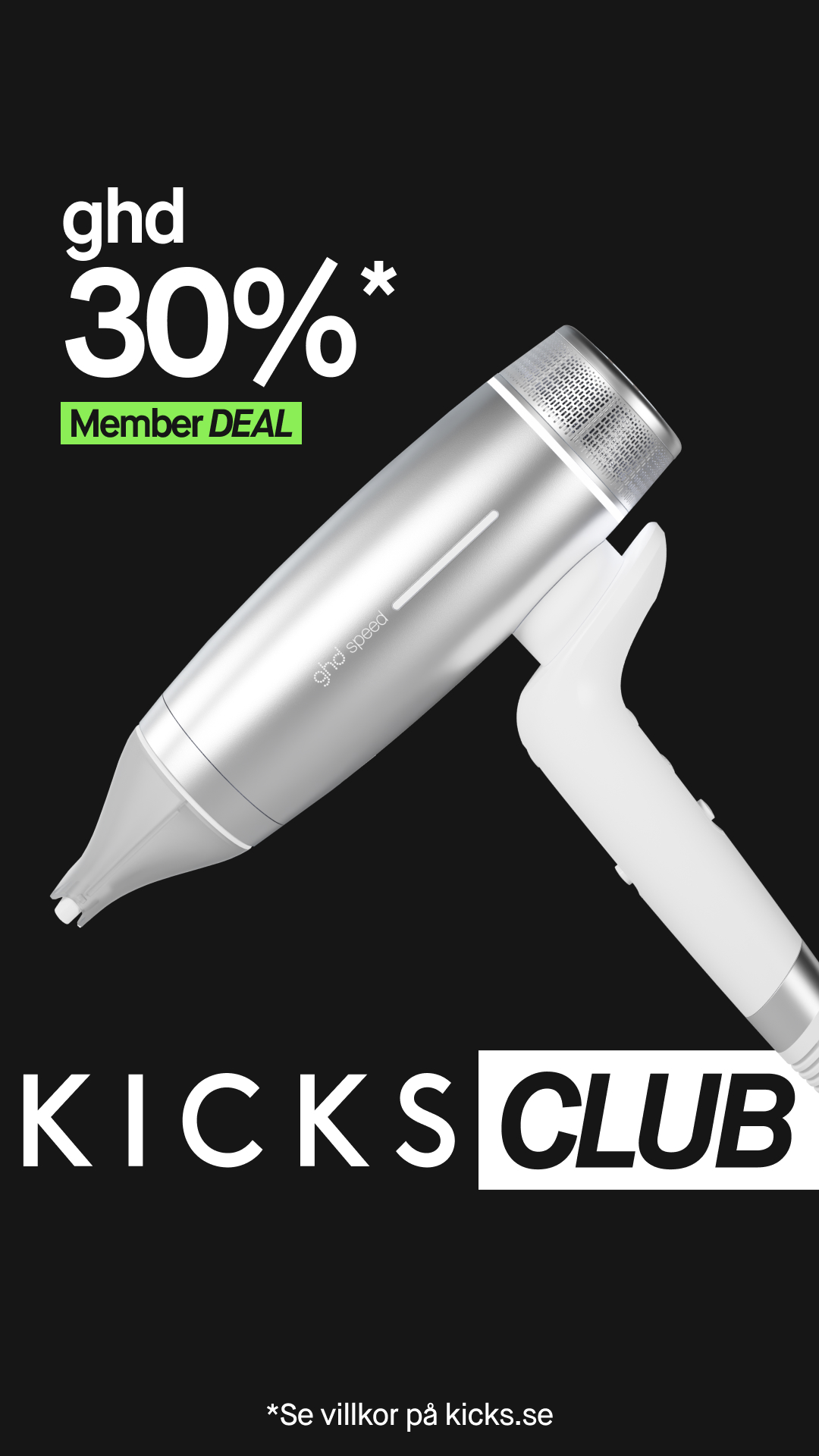 KICKS Facebook ad