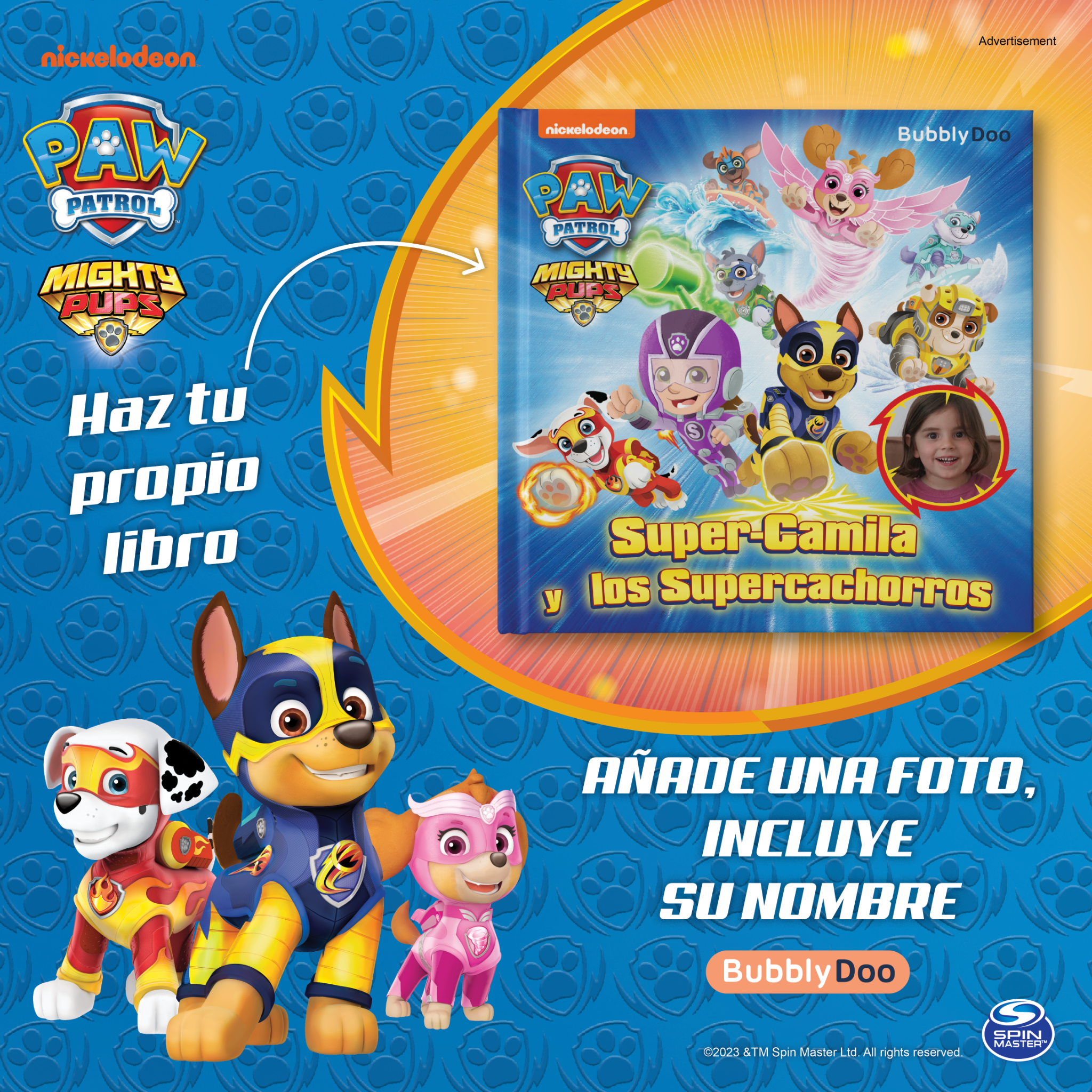 BubblyDoo Libros Facebook ad