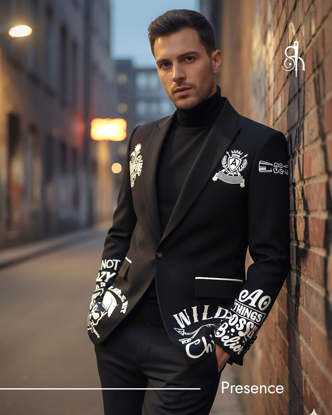 Suits Him Men's Wedding Couture Facebook ad: Premium fabrics | Perfect fitting