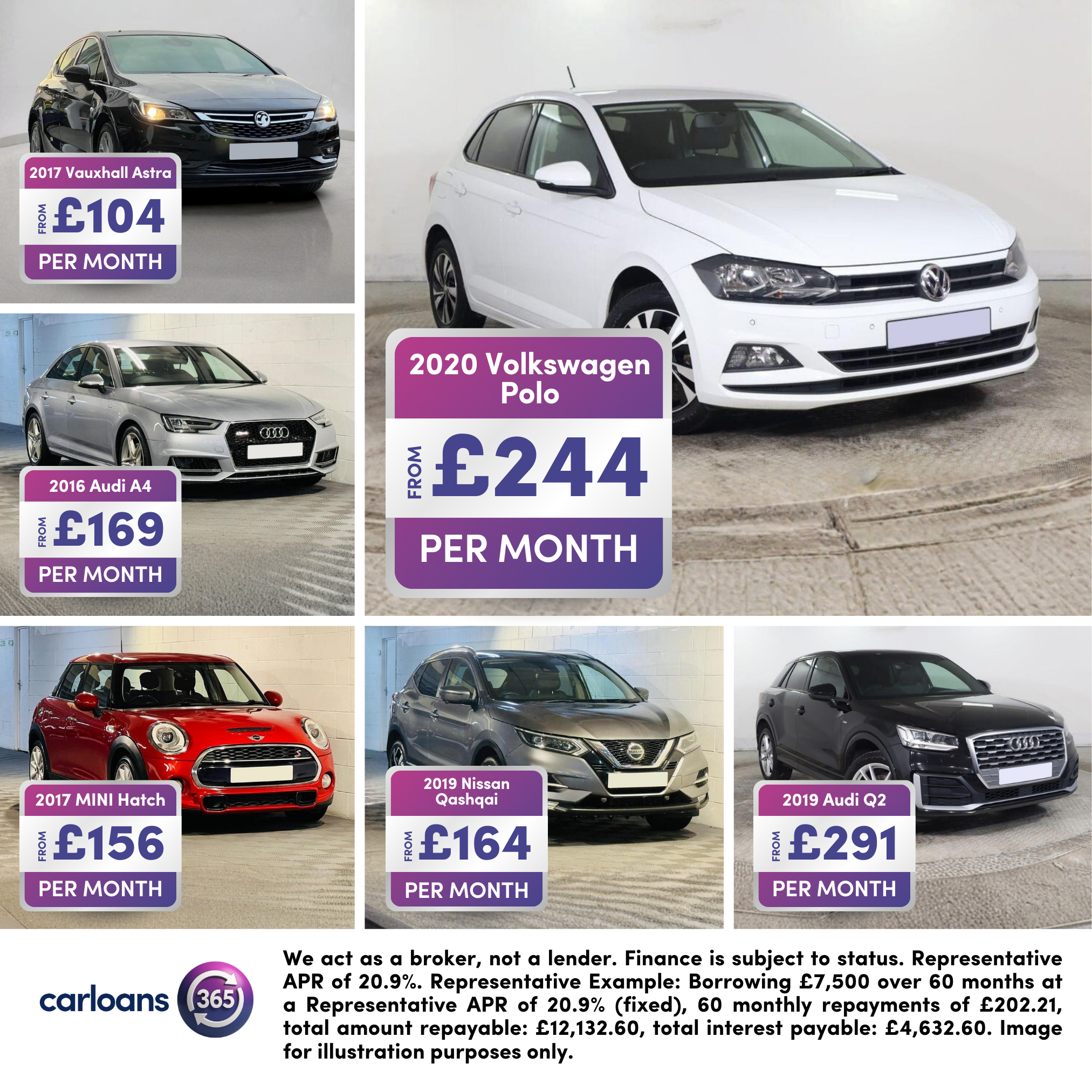 Carloans 365 Facebook ad