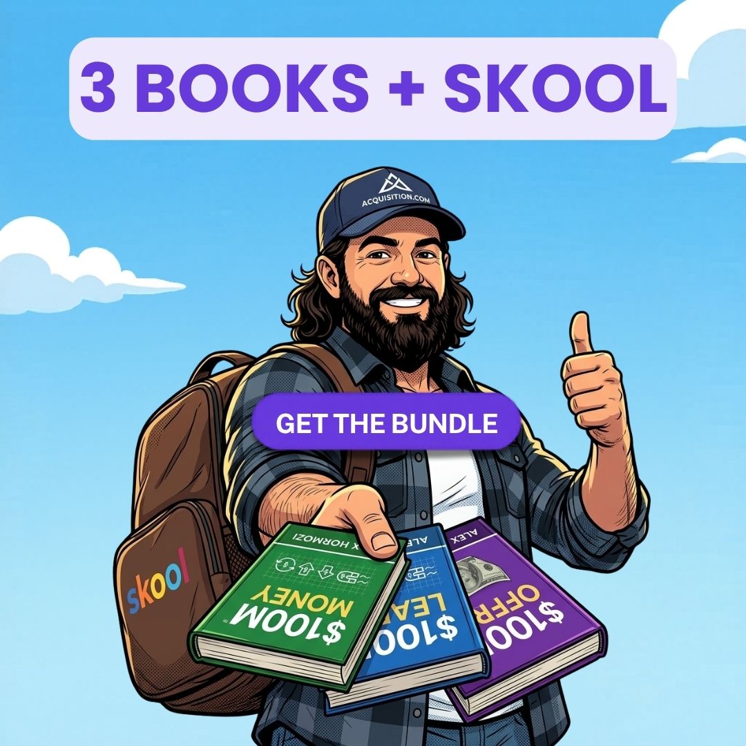 Alex Hormozi Facebook ad