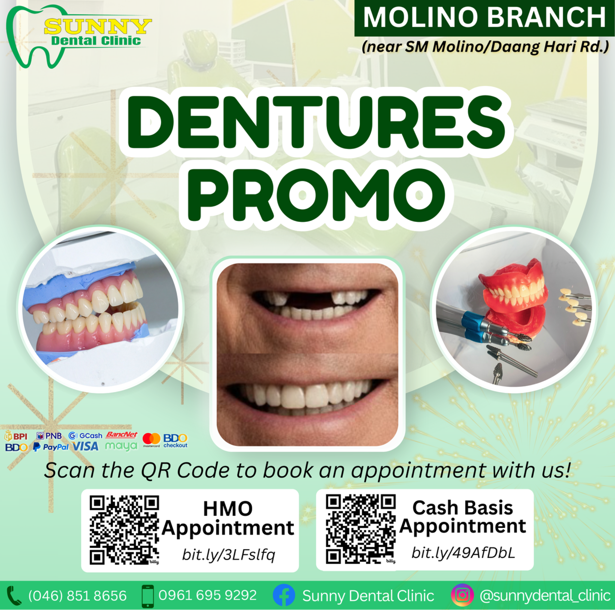 Sunny Dental Clinic Facebook ad