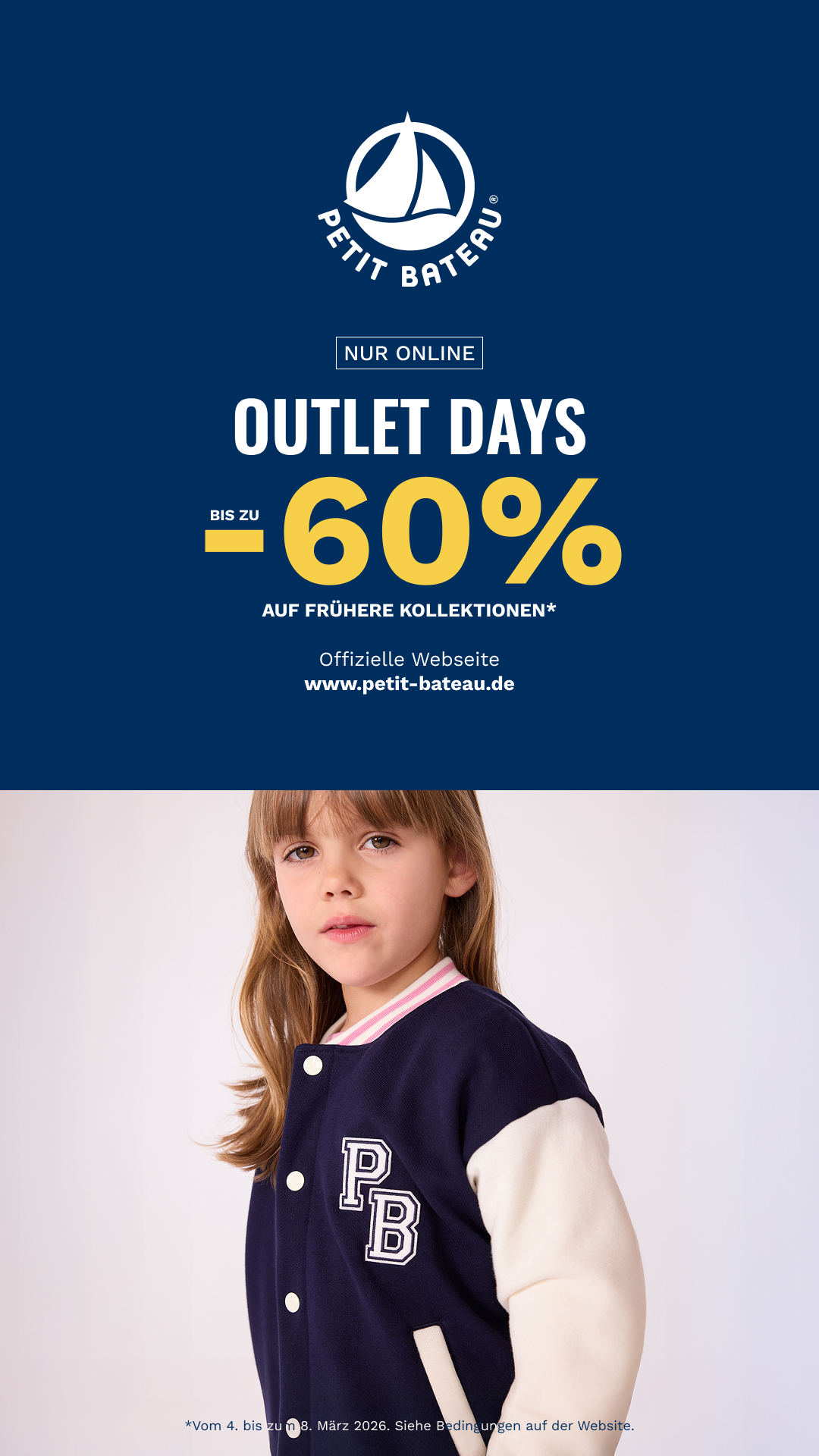Petit Bateau Facebook ad