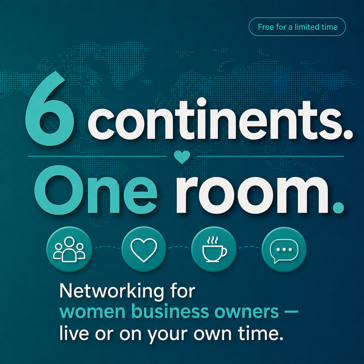 We Meet Wednesdays Facebook ad: FREE: Limited Time Only!