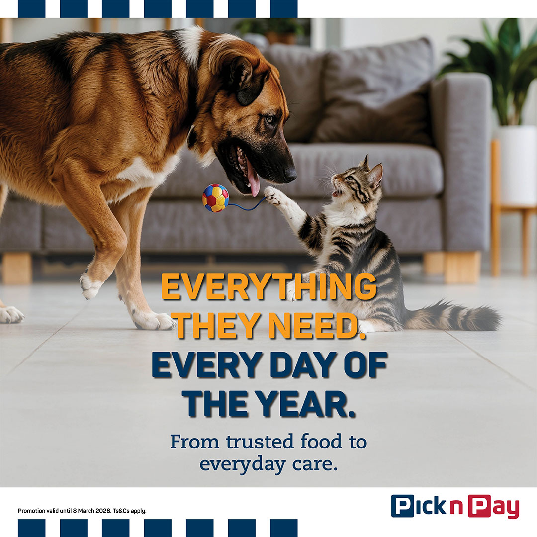 Pick n Pay Facebook ad: Snacks, toys and everyday essentials for every kind…