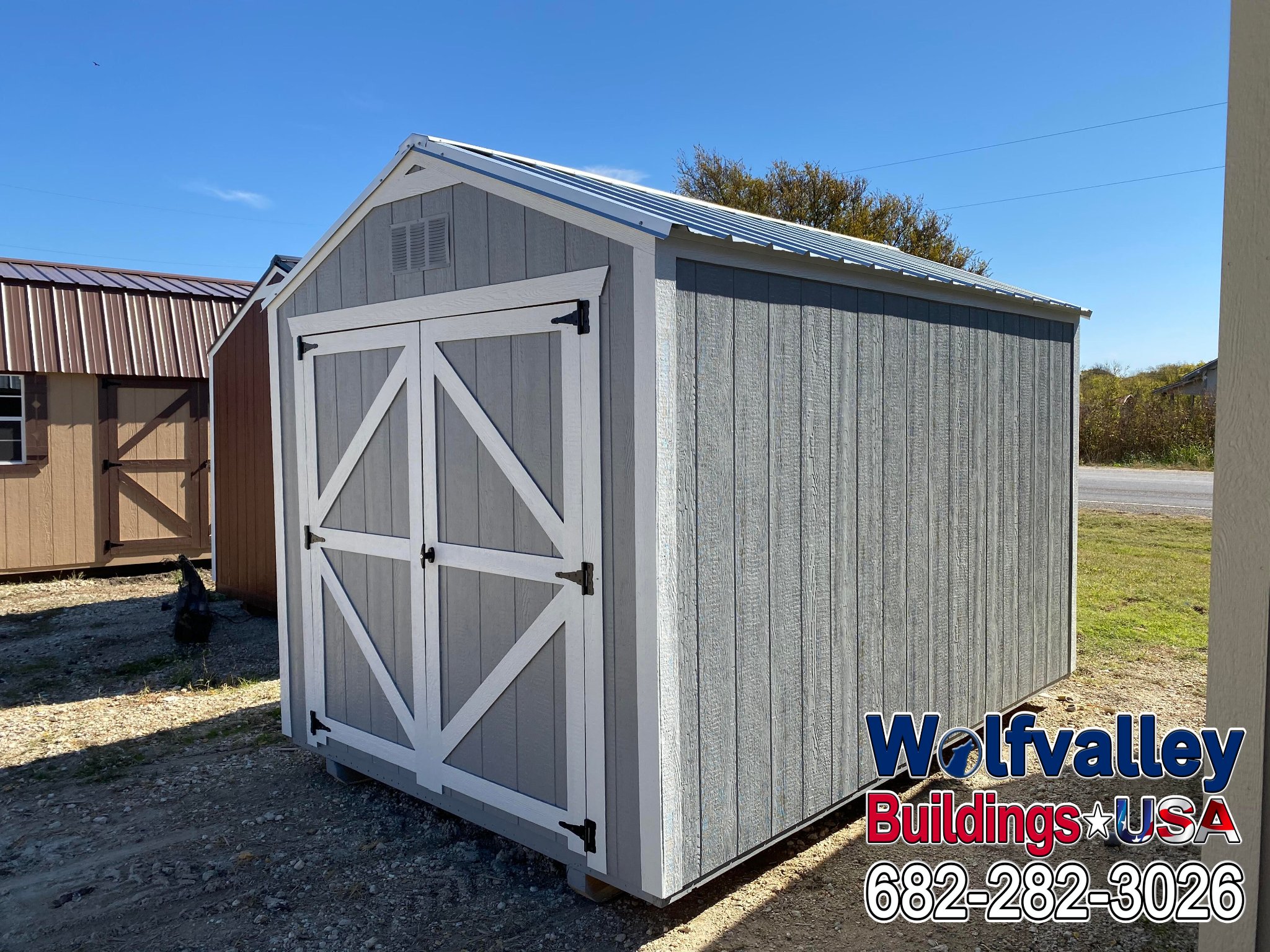 Charles L Villalobos Facebook ad: 8x12 Storage Shed - $139/mo - FREE Delivery - Choose…