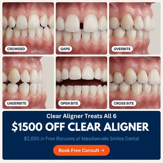 Meadowvale Smiles Dental Facebook ad