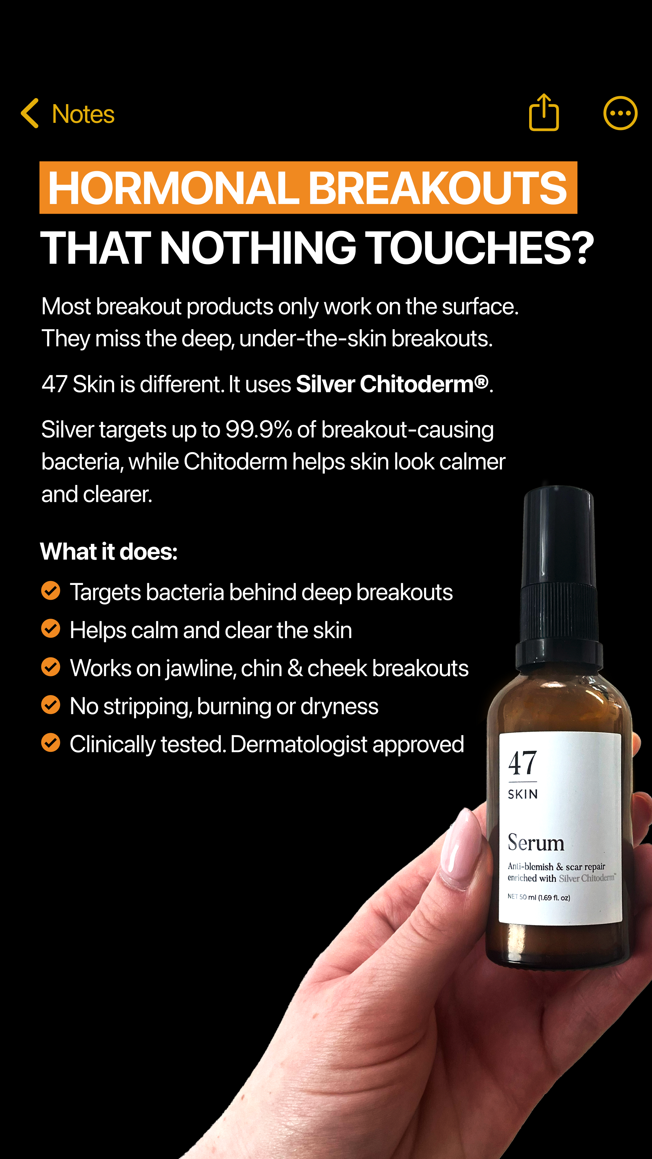 47Skin Facebook ad
