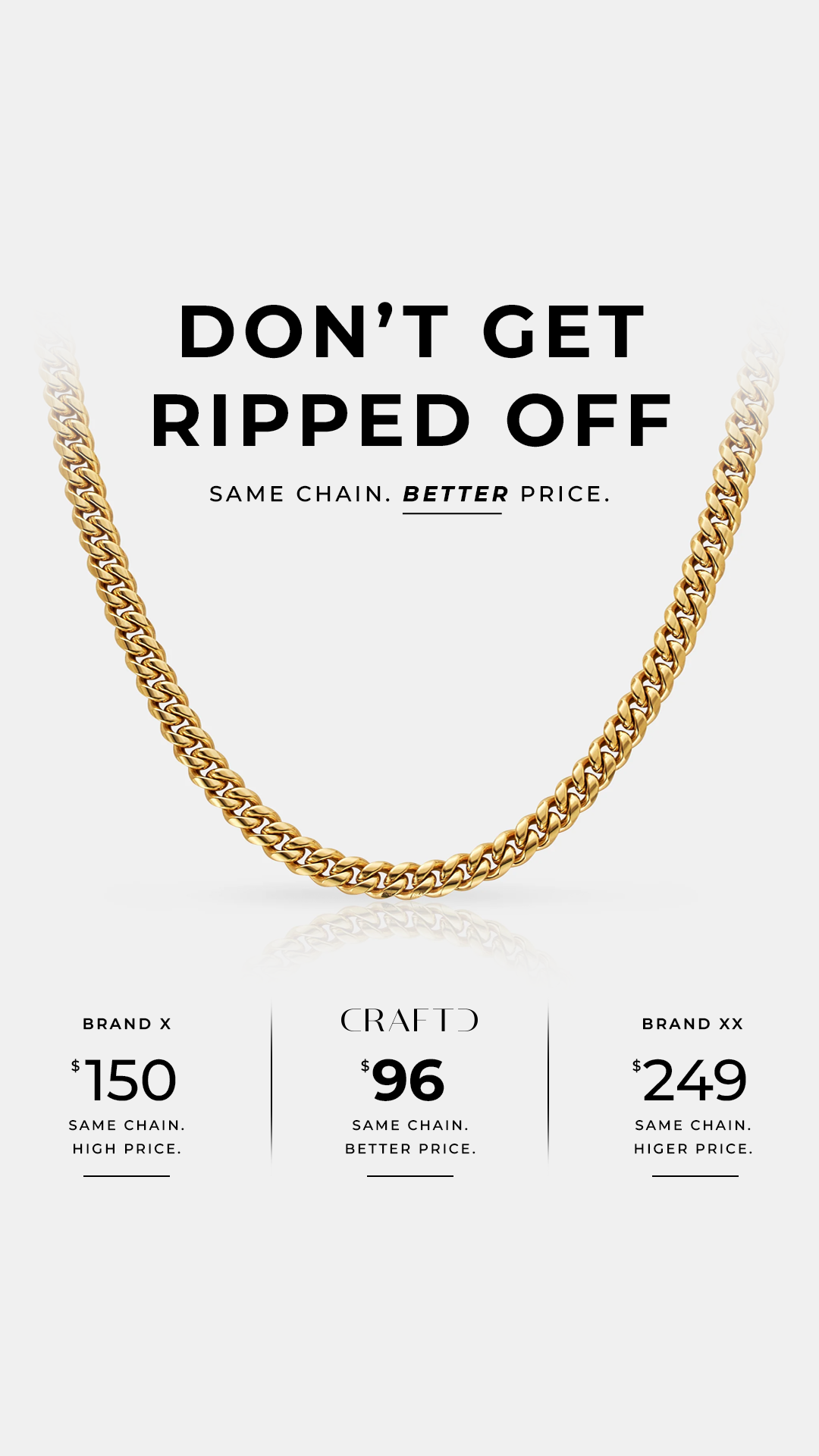 Craftd Facebook ad