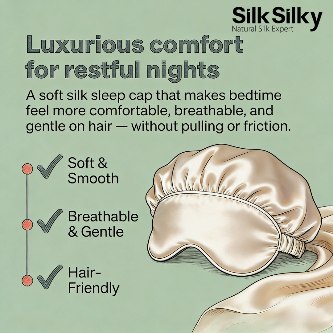 SilkSilky Pajamas Facebook ad
