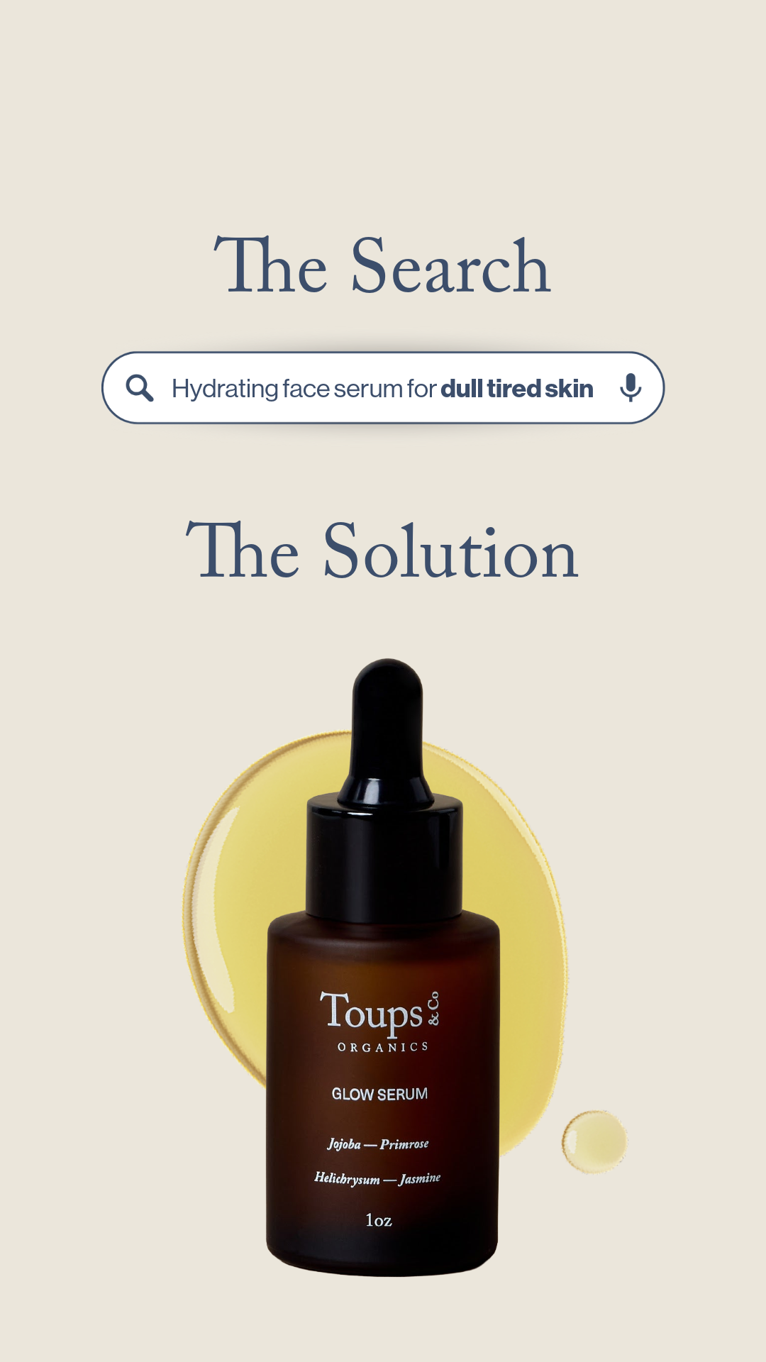Toups and Co Organics Facebook ad