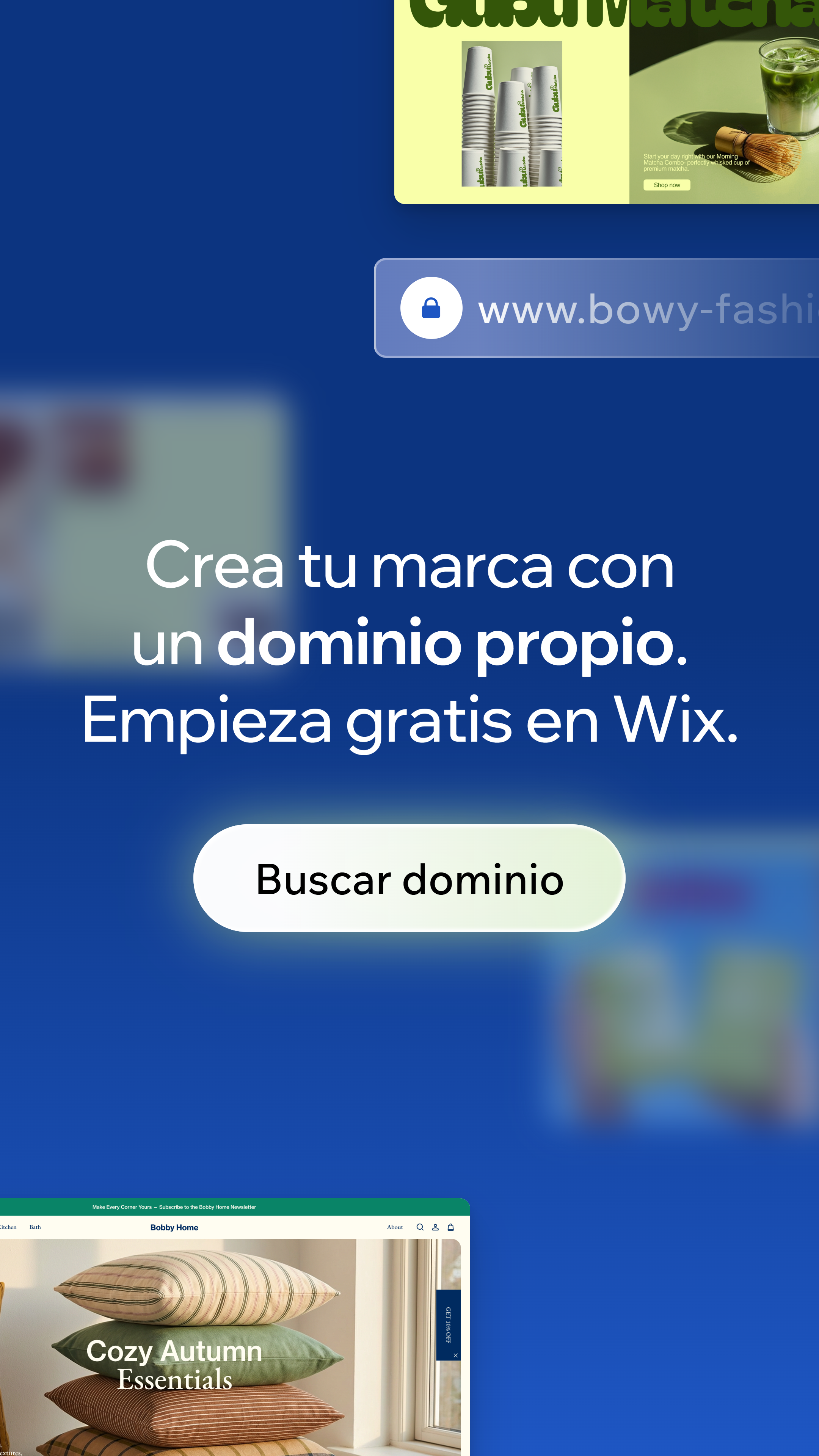 Wix Facebook ad