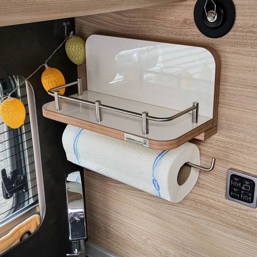 CamperBoards.de Facebook ad: Platzwunder für deinen Camper: Das steckbare Regal von…