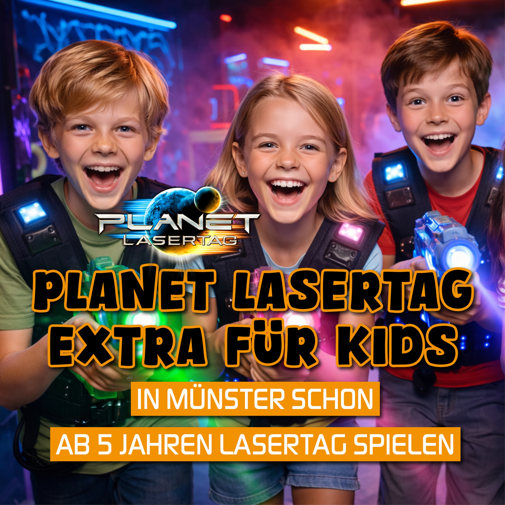 Planet Lasertag Facebook ad: Planet Lasertag | Arnsberg | Münster (ehem. Lasermaxx)…