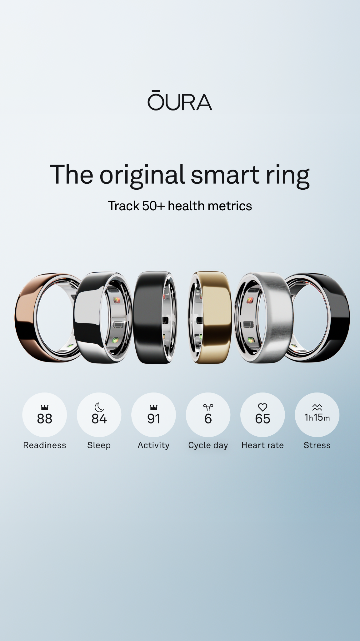 ŌURA Facebook ad
