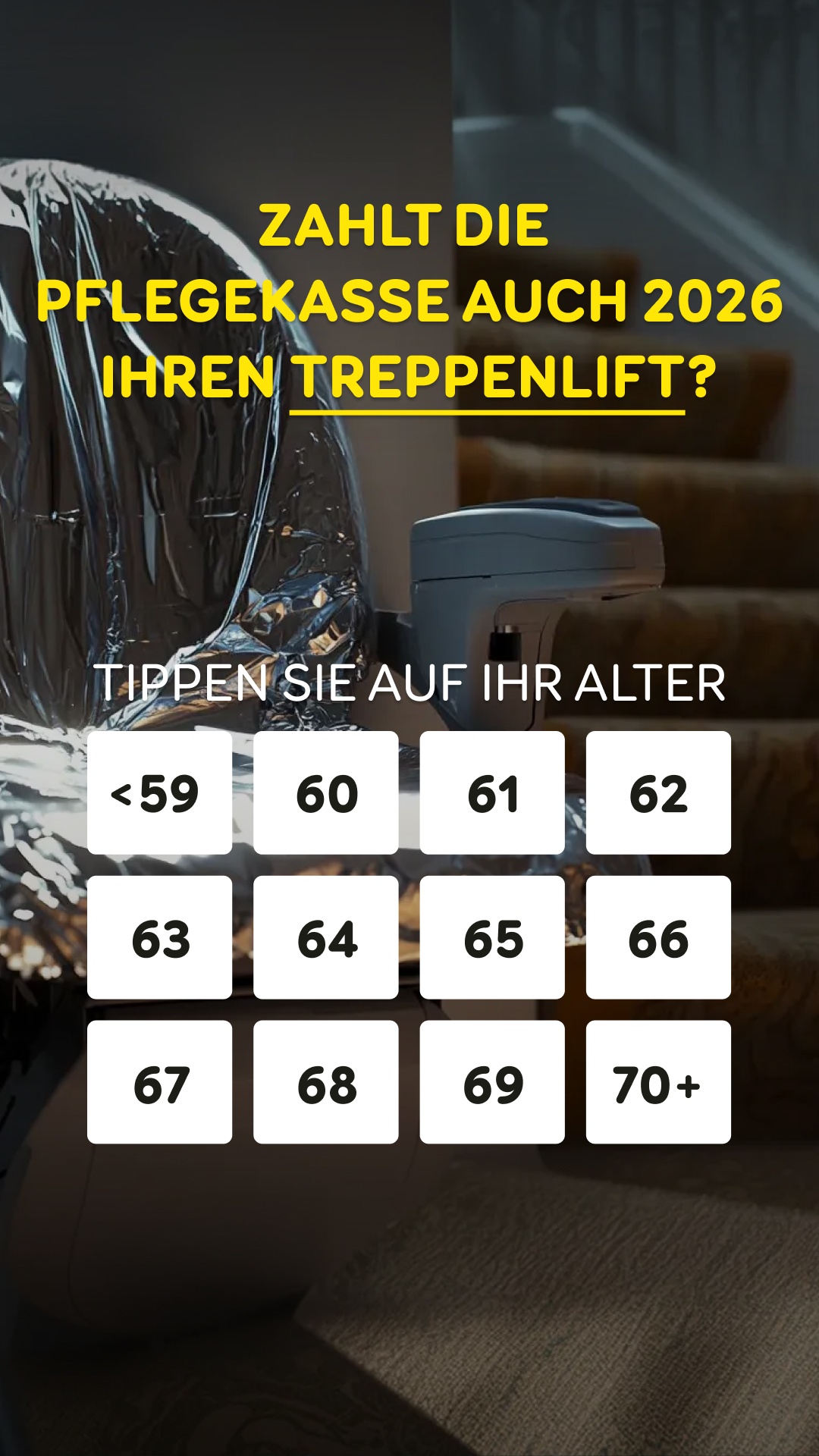 Aroundhome - Treppenlift Facebook ad