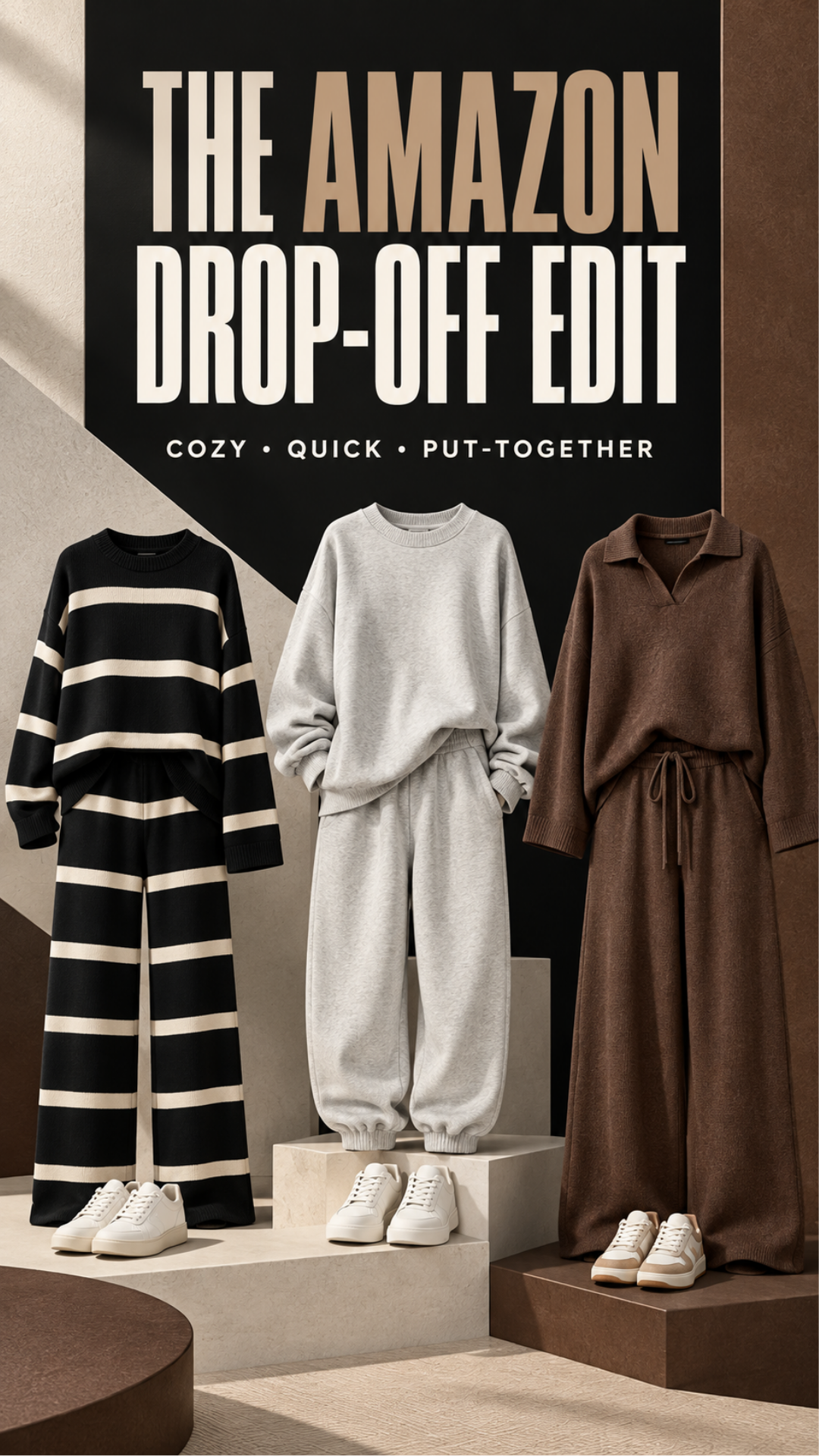 Kortney and Karlee Facebook ad: School Drop Off Fashion