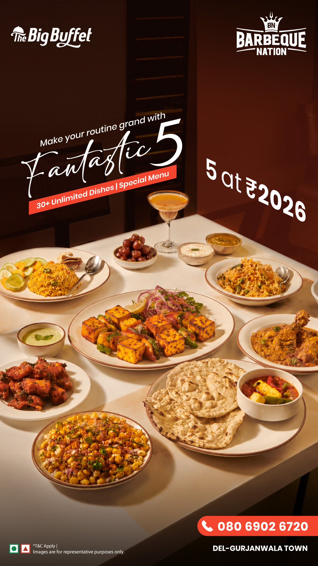 Barbeque Nation Facebook ad