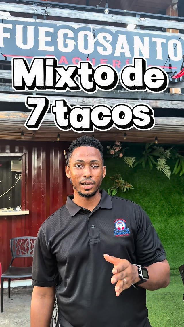 Fuegosantotaqueria Facebook ad: ¡Desde Punta Cana hasta San Pedro de Macorís…