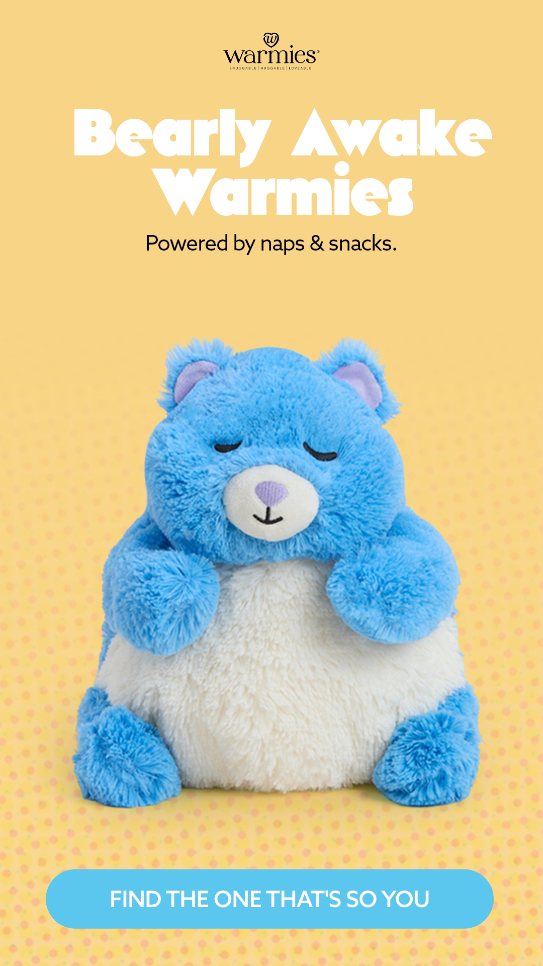 Warmies USA Facebook ad