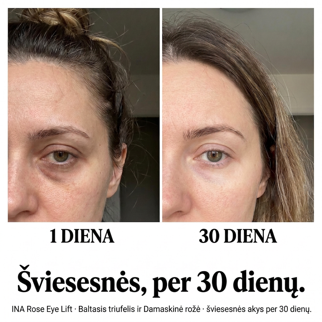 InaEssentials.lt - Šeimos Organinė Kosmetika Facebook ad: 1 diena prieš 30 dieną: pamatyk skirtumą