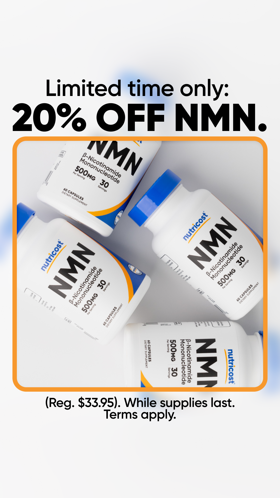Nutricost Facebook ad